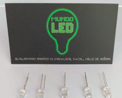 DIODO BLANCO 3.5 VOLTS 5 MM