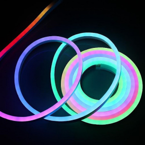 MANGUERA NEON RGB 12 VOLTS 7 WATTS ROLLO DE 5 MTS