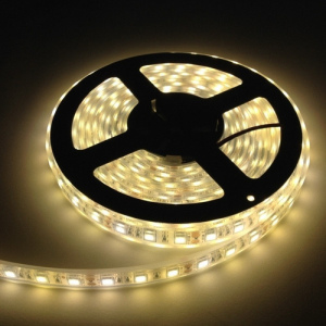 ROLLO DE TIRA LED 5050 CALIDO 12 VOLTS 5 METROS