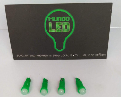 FOCO T5 COB LED VERDE 