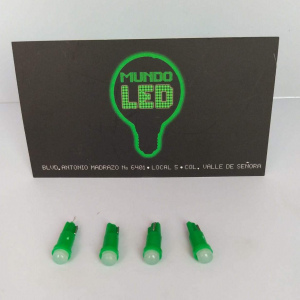 FOCO T5 COB LED VERDE 