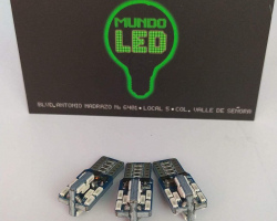  FOCO T10 CANBUS 24 LEDS BLANCO 12-24 VOLTS 