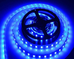  ROLLO DE TIRA LED 5050 AZUL 12 VOLTS 5 METROS 