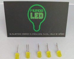 DIODO AMARILLO 3.5 volts 5MM