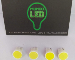 FOCO 1 LED COB T10 BLANCO 12 VOLTS 