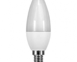 FOCO TIPO VELA E12 LUZ BLANCA 110 VOLTS 4W